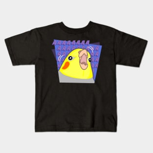 Comic Cockatiel AAAAA Kids T-Shirt